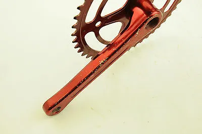 1982 JAPAN SAKAE ROYALE 46 TEETH RED COTTERLESS CHAINWHEEL OLD SCHOOL BMX NOS