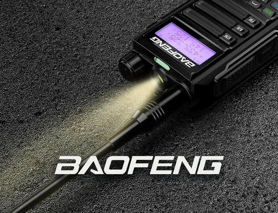 2022 BAOFENG Radio UV-16 PLUS Rainproof High Power Walkie Talkie VHF&UHF Long Range FM Portable Transceiver 2 Way Ham Radios New