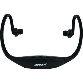 2BOOM HPBT260K Blade Bluetooth Sports Headphones with Microphone (Black)