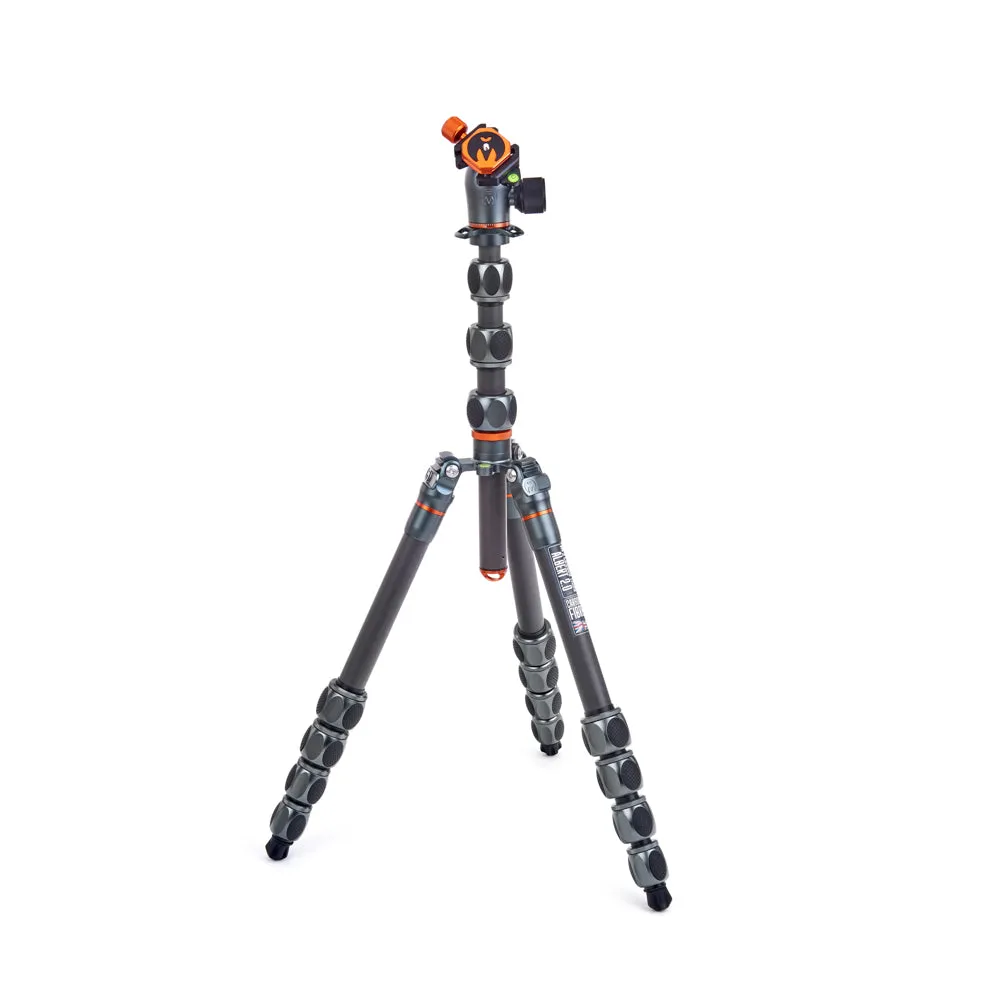 3 Legged Things Carbon Fiber Pro 2.0 Albert Tripod & Air Head Pro Grey