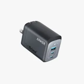 3-Ports Prime GaN Wall Charger 100W - Black