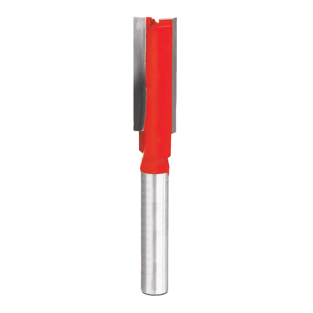 3/8" (dia.) Double Flute Straight Bit with 1/4" shank, 2-1/2" overall length