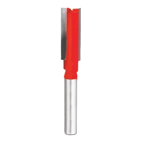 3/8" (dia.) Double Flute Straight Bit with 1/4" shank, 2-1/2" overall length