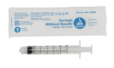 3cc Syringe - Luer Lock