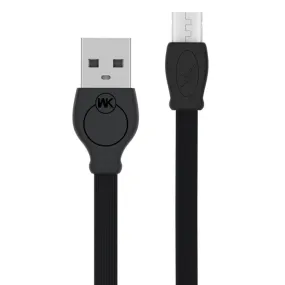 3m WK WDC-023m High-Speed Micro USB Charging Data Cable with 2.4A Fast Charge Capability