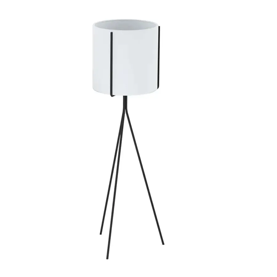 70cm Black & White Tripod Plant Stand