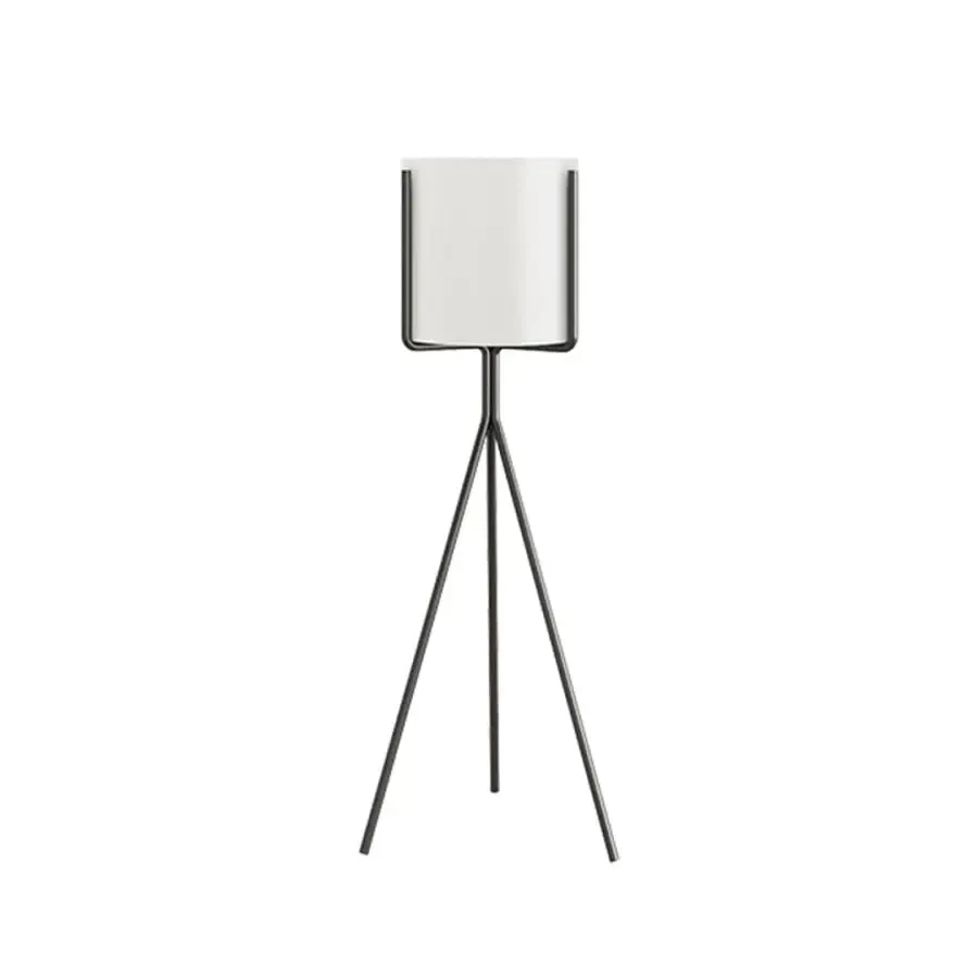 70cm Black & White Tripod Plant Stand