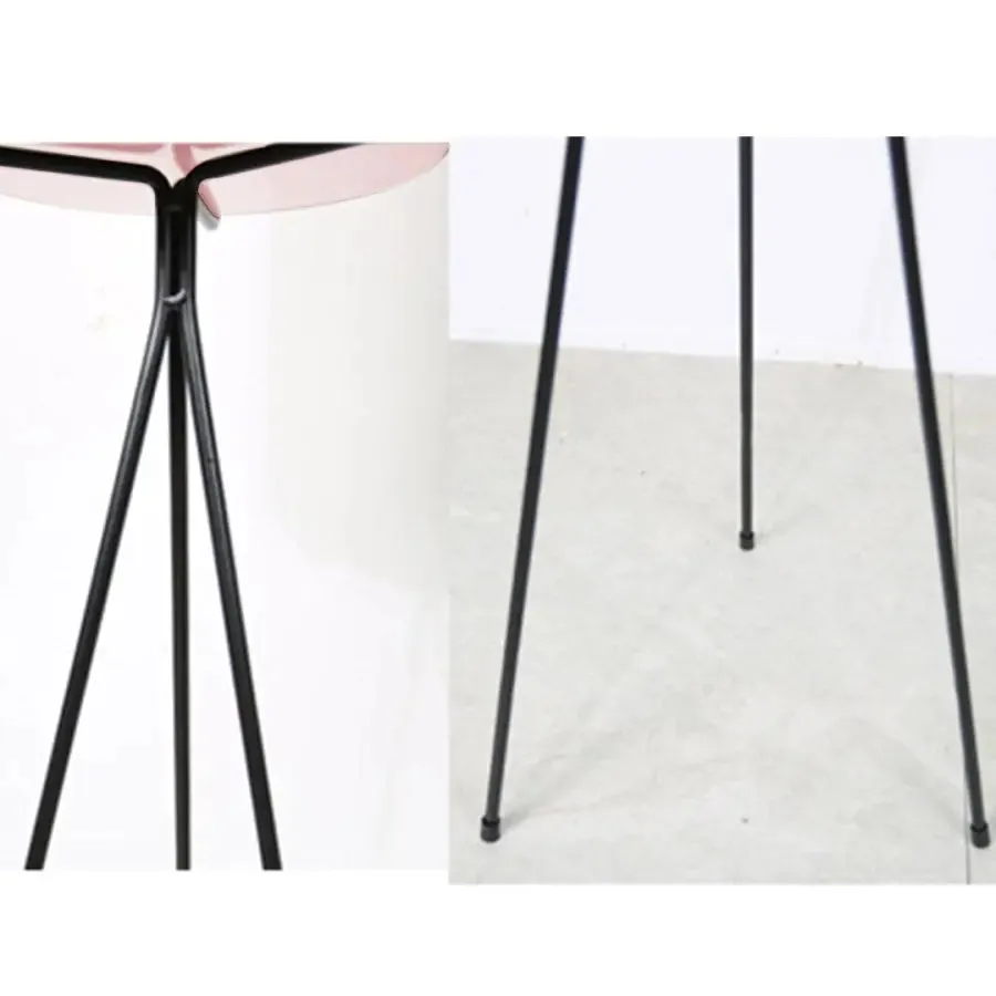 70cm Tripod Pink & Black Plant Stand