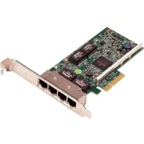 Accortec Broadcom 5719 QP 1Gb Network Interface Card,Full Height,Customer Kit