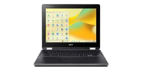 Acer Chromebook Spin, Intel N100, 4 GB RAM, 64 GB eMMC, 12" Inch Touchscreen HD Display, ChromeOS, Black