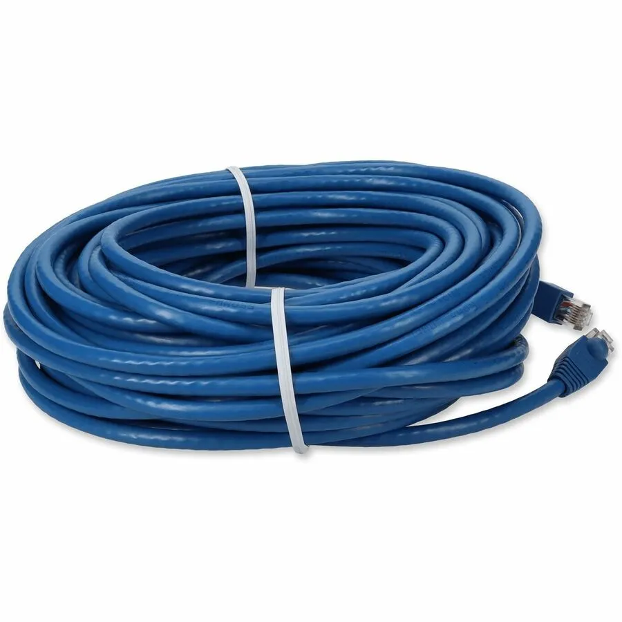 AddOn 60ft RJ-45 (Male) to RJ-45 (Male) Blue Cat6 UTP PVC Copper Patch Cable - 60 ft