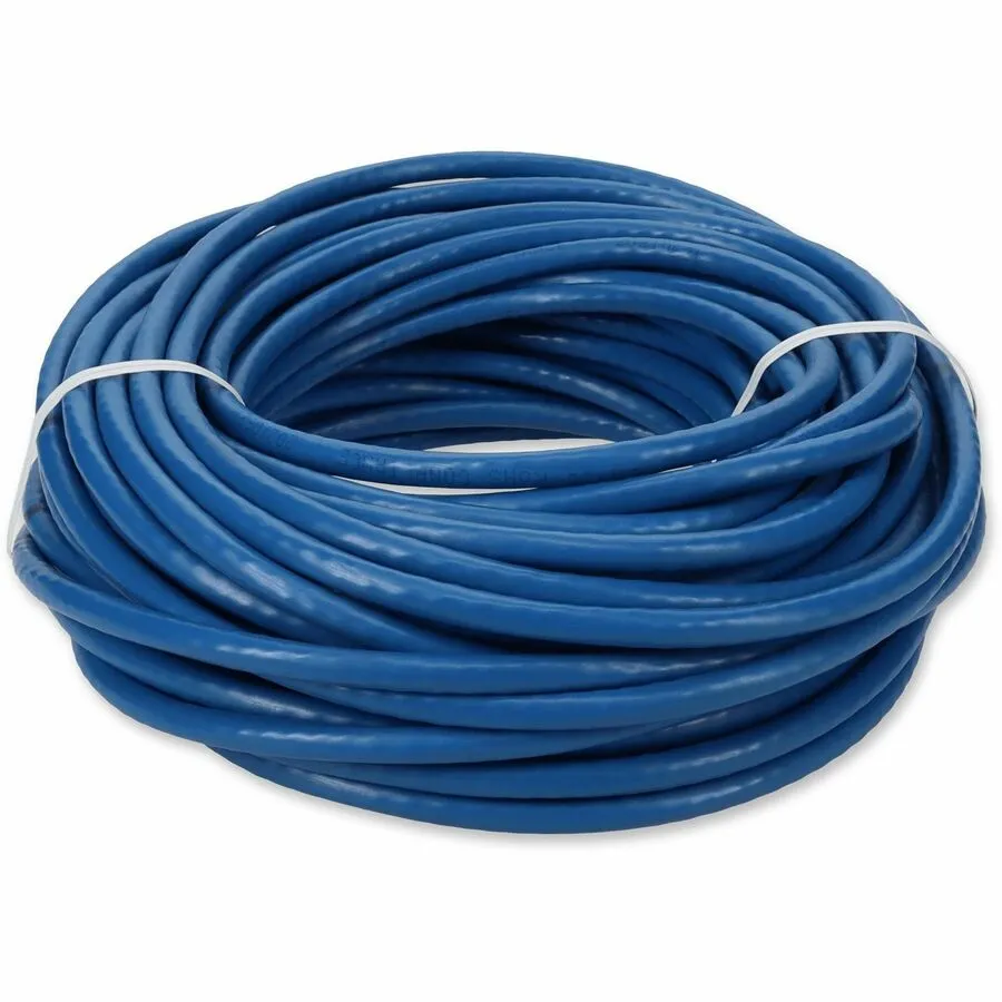 AddOn 60ft RJ-45 (Male) to RJ-45 (Male) Blue Cat6 UTP PVC Copper Patch Cable - 60 ft