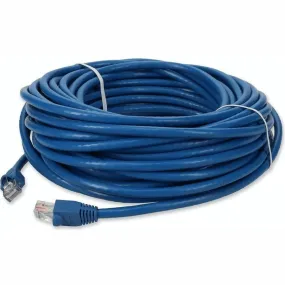 AddOn 60ft RJ-45 (Male) to RJ-45 (Male) Blue Cat6 UTP PVC Copper Patch Cable - 60 ft