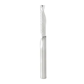 Aluminum Spiral 'O' Flute Up-Cut CNC Router Bit | 1⁄4 Dia x 1 1⁄4 x 1⁄4 Shank x 3" Long | 51481 | 738685514818