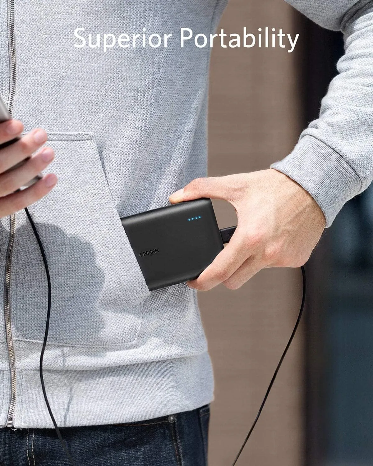 Anker A1215 Powercore 13000mAh Powerbank with Micro USB Cable and Pouch