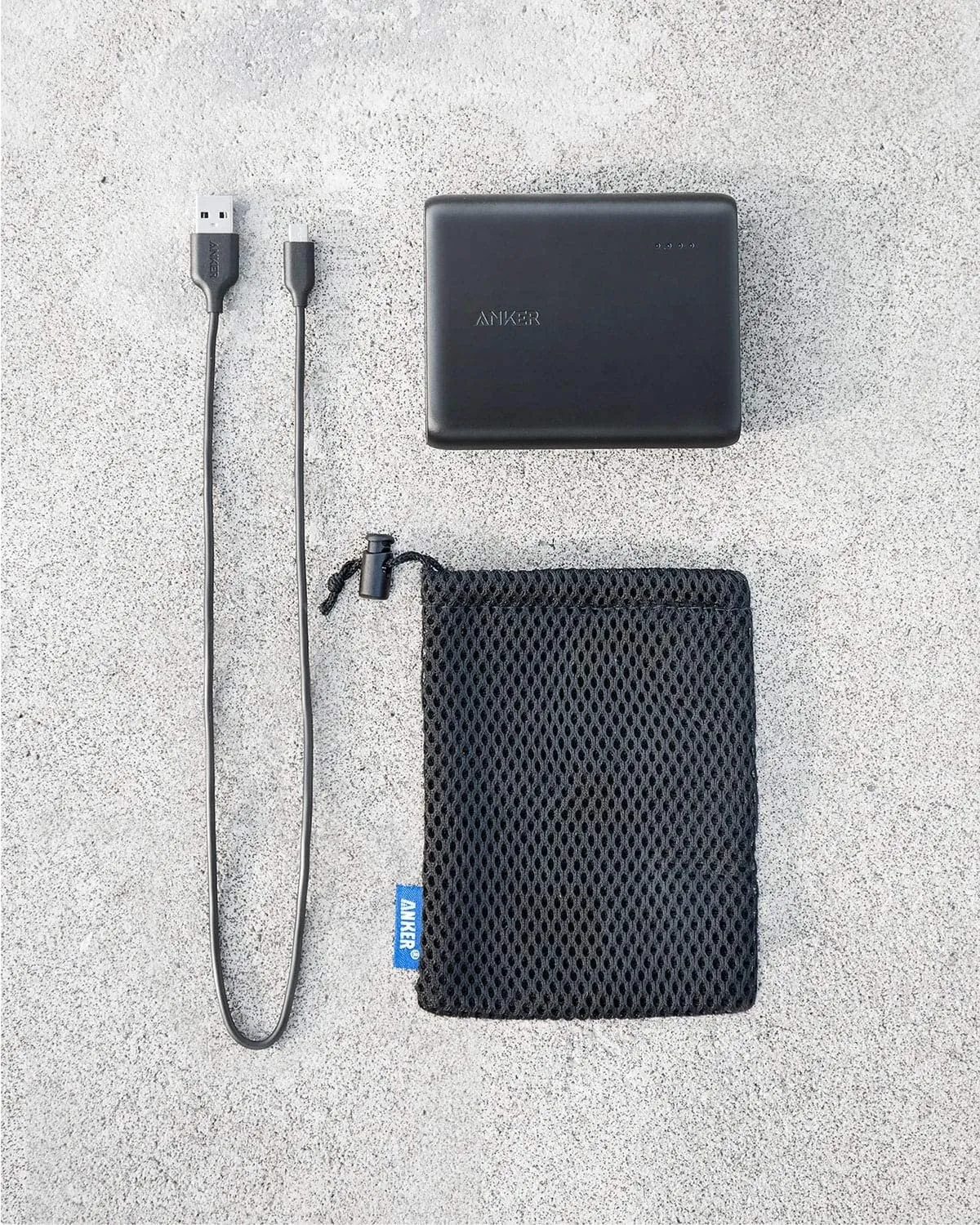 Anker A1215 Powercore 13000mAh Powerbank with Micro USB Cable and Pouch