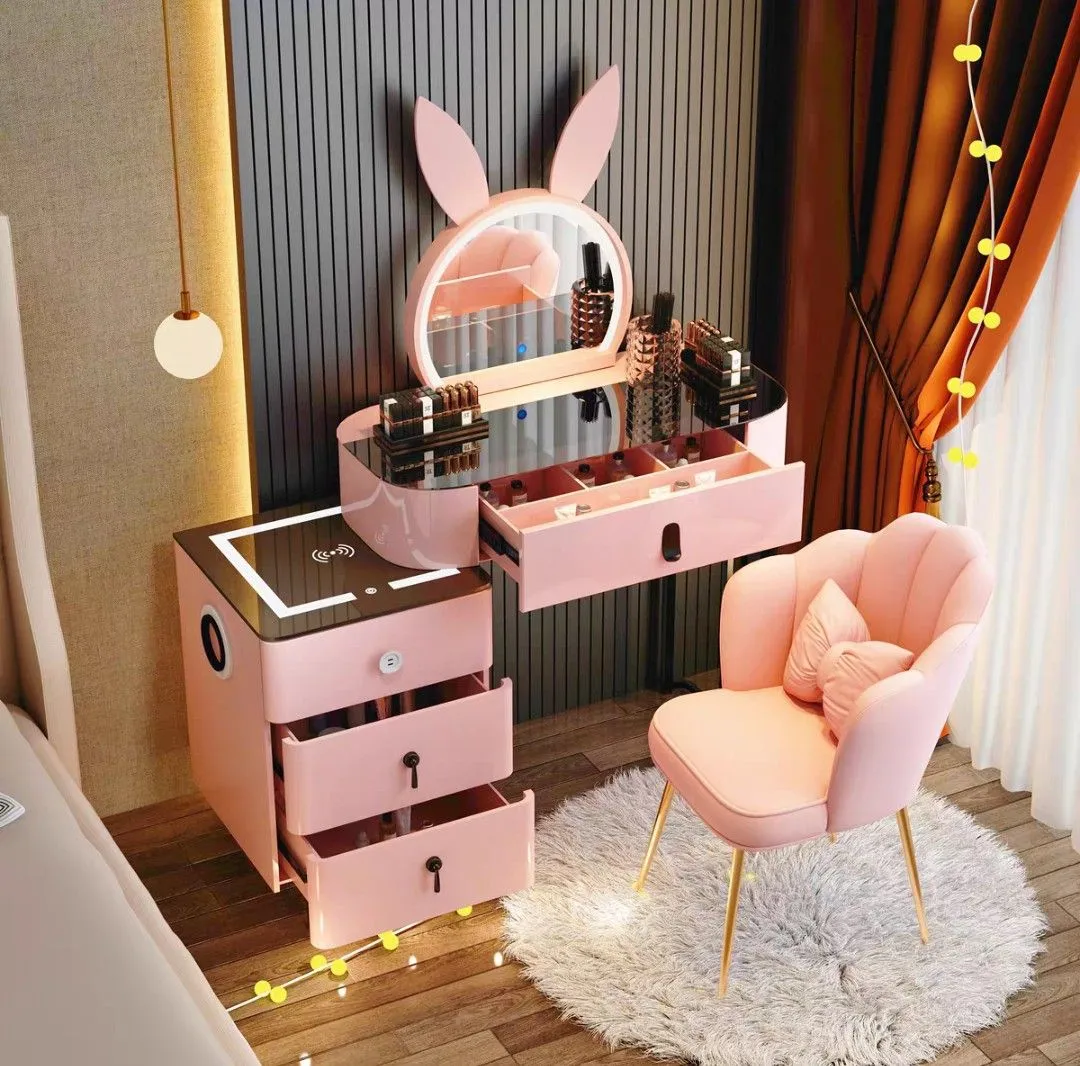 AnNsoFy Vanity Dressing Table