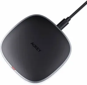 Aukey 10W Graphite Wireless Charger Pad Black