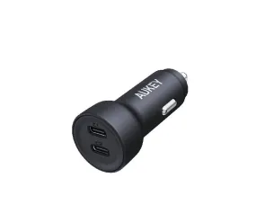 AUKEY CC-Y23 65W USB C PD Dual Port Car Charger