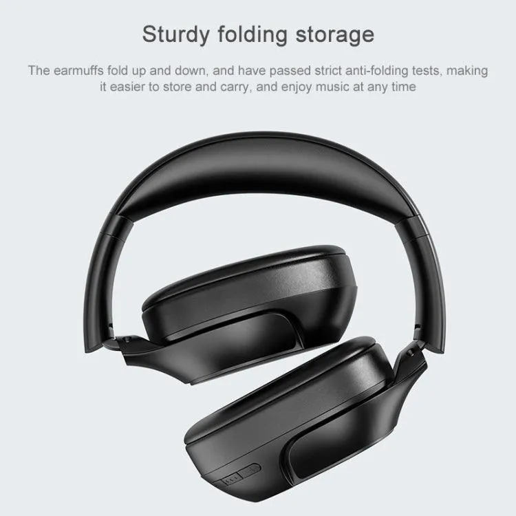 AWEI A770BL Retractable Wireless Bluetooth Headphones with 90° Rotating Ear Cups for Ultimate Comfort