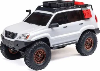 Axial SCX24 1/24 Lexus GX470 Micro Crawler RTR: White