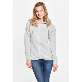 Bea Fleece Zip Jacket - Grey Melange