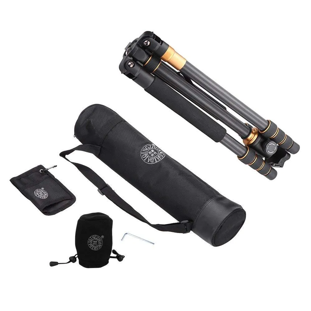 Beike QZSD Q999C Carbon Fibre Tripod/Monopod with Ball Head