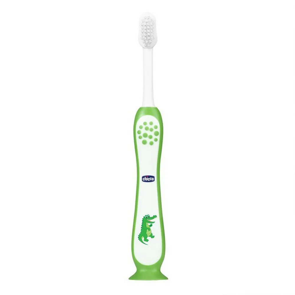 Blue & Green Animal Theme Toothbrush With Cover