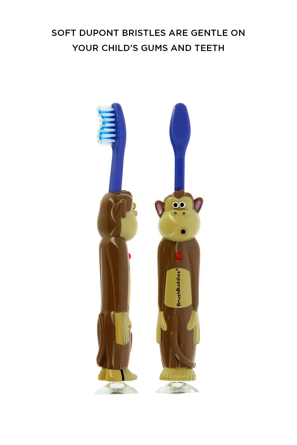 Brush Buddies Talkin' Toothbrush - Swingin Sammy (Monkey) -Blue