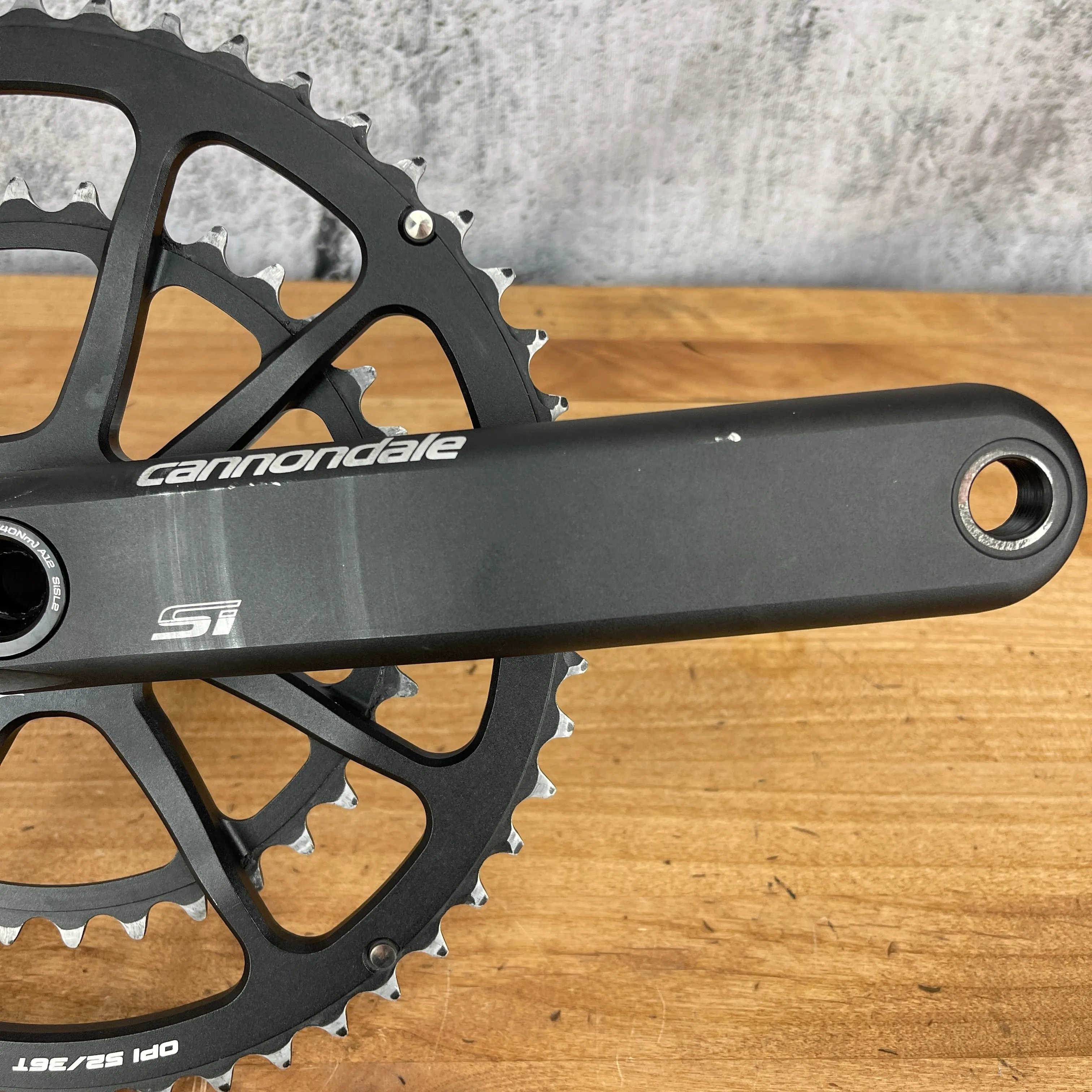 Cannondale Hollowgram SL w/ Stages Left Sided Power Meter 175mm 52/36t Crankset