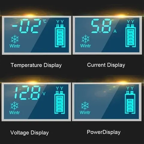 Car battery charger 12V full intelligent automatic