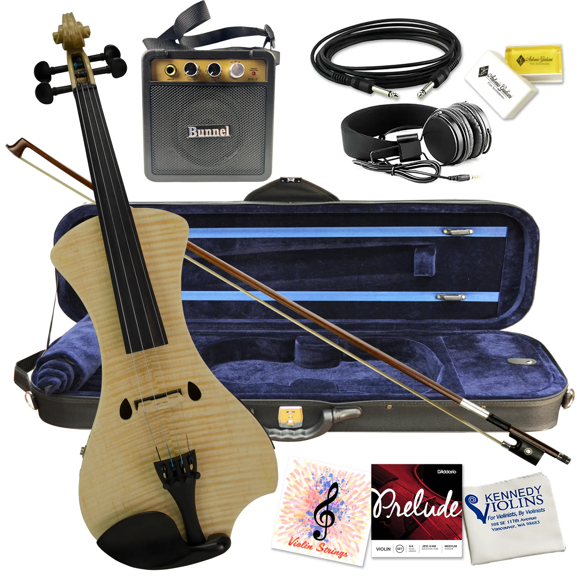 CLEARANCE Bunnel Next Electric Violin Outfit