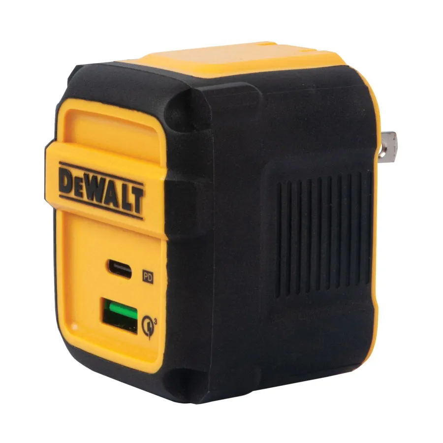 DeWALT 131 0851 DW2 USB Charger, Black