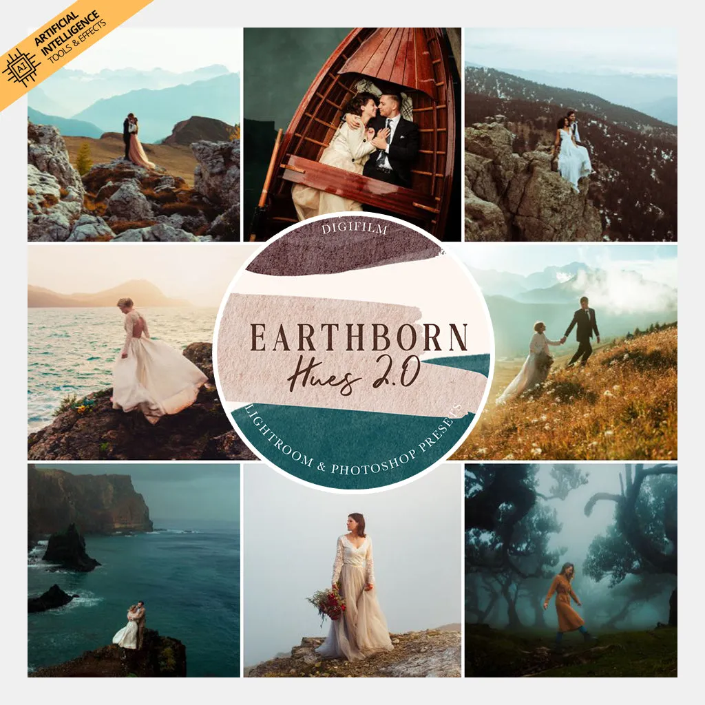 DigiFilm | Earthborn Hues 2.0 Lightroom Presets & AI Tools