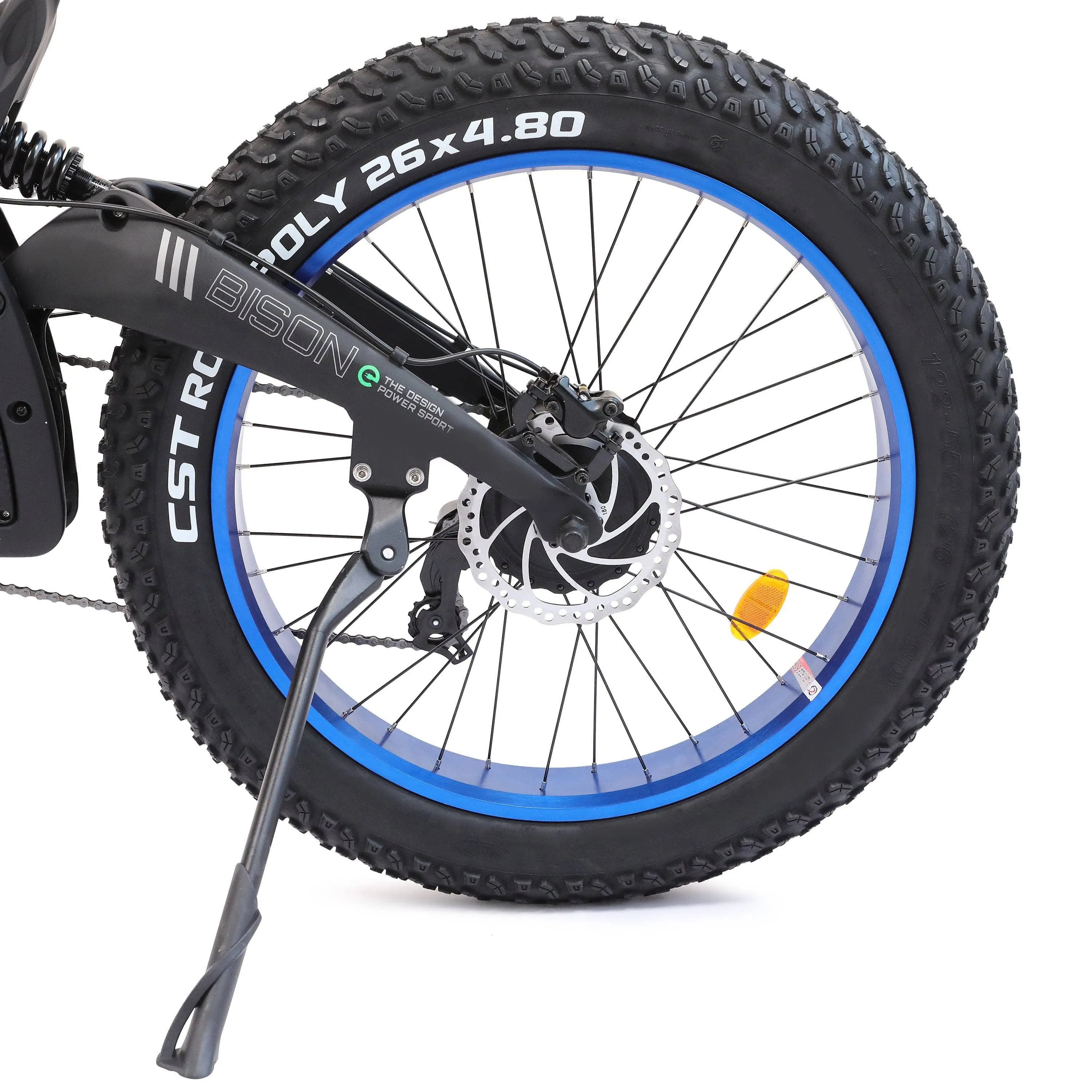 Ecotric Bison 48V 1000W Electric Fat Tire Mountain Bike