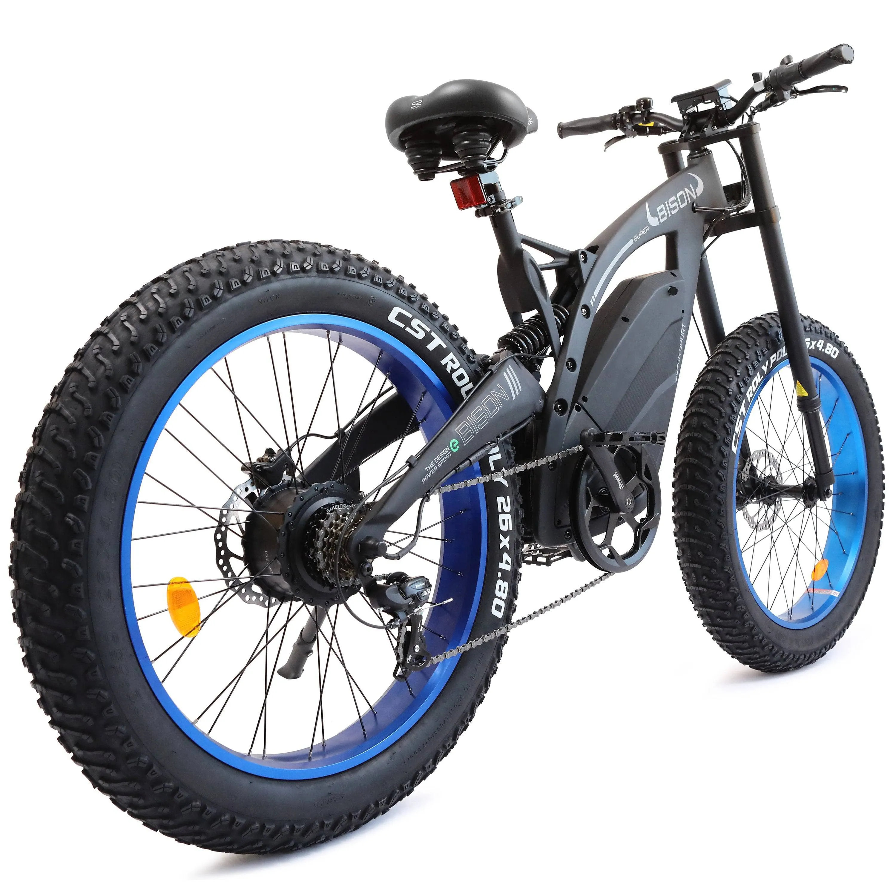 Ecotric Bison 48V 1000W Electric Fat Tire Mountain Bike