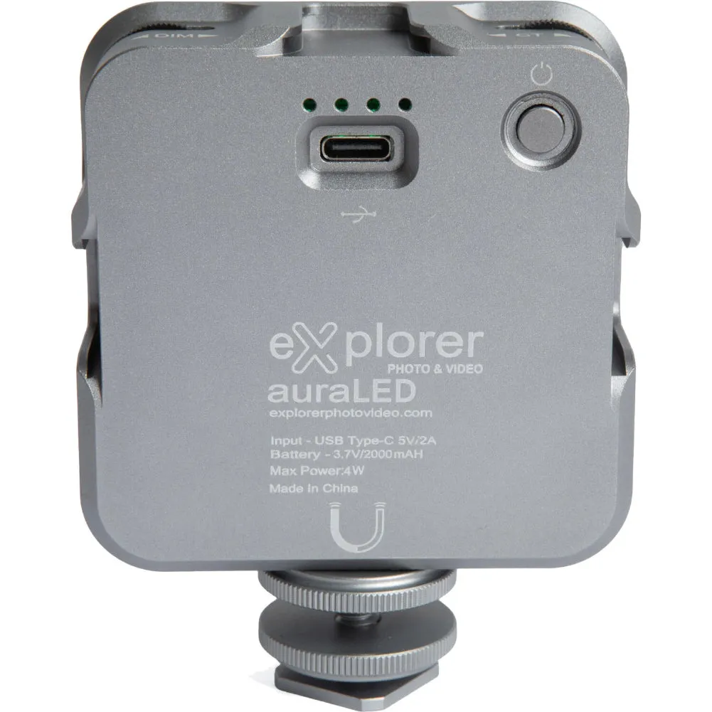 Explorer MX-KIT Magnetic Tripod Phone Mount for MagSafe with Table Top Tripod and LED