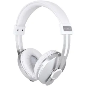 Fisher FBHP610SIL Pro Beats Bluetooth Stereo Headphones with Microphone (Silver)