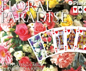 Floral Paradise Playing Cards