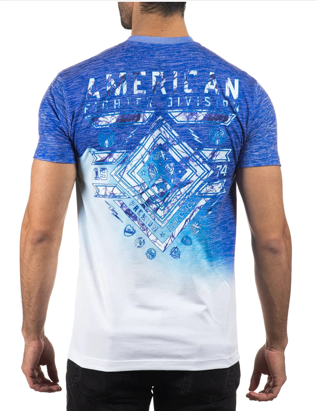 FM13340 - American Fighter Men's SS T-Shirt - BRIDGE CITY