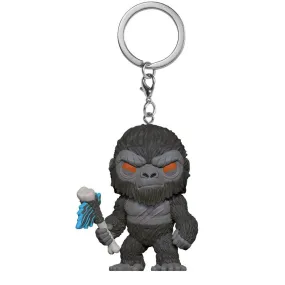 Godzilla vs. Kong Kong with Weapon Pocket Pop! Key Chain