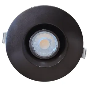 Goodlite G-48362 3" 8W LED Regress Spotlight Gimbal Round Selectable CCT