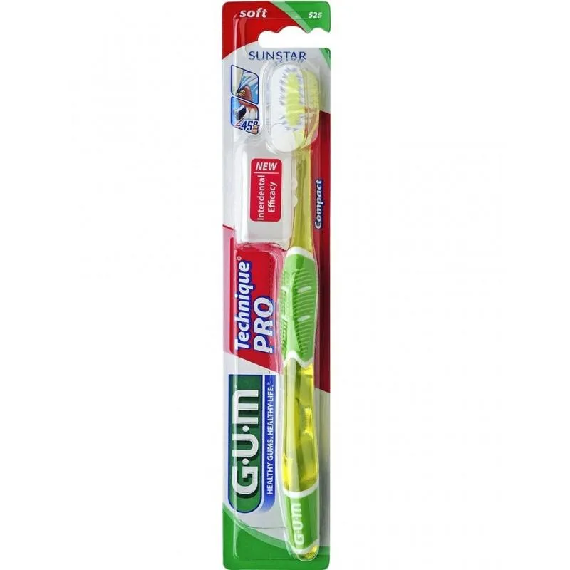 GUM Technique Pro Compact Soft Toothbrush