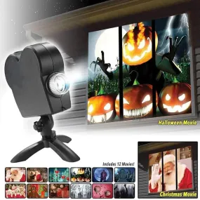 Halloween Party Projector Lamp Laser Stage Lamp Spotlights-Halloween Projector