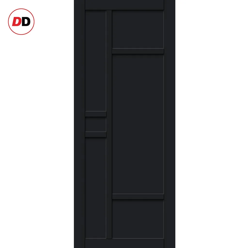 Handmade Eco-Urban® Isla 6 Panel Double Absolute Evokit Pocket Door DD6429 - Colour & Size Options