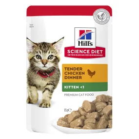 Hill's Science Diet Kitten Chicken Wet Cat Food