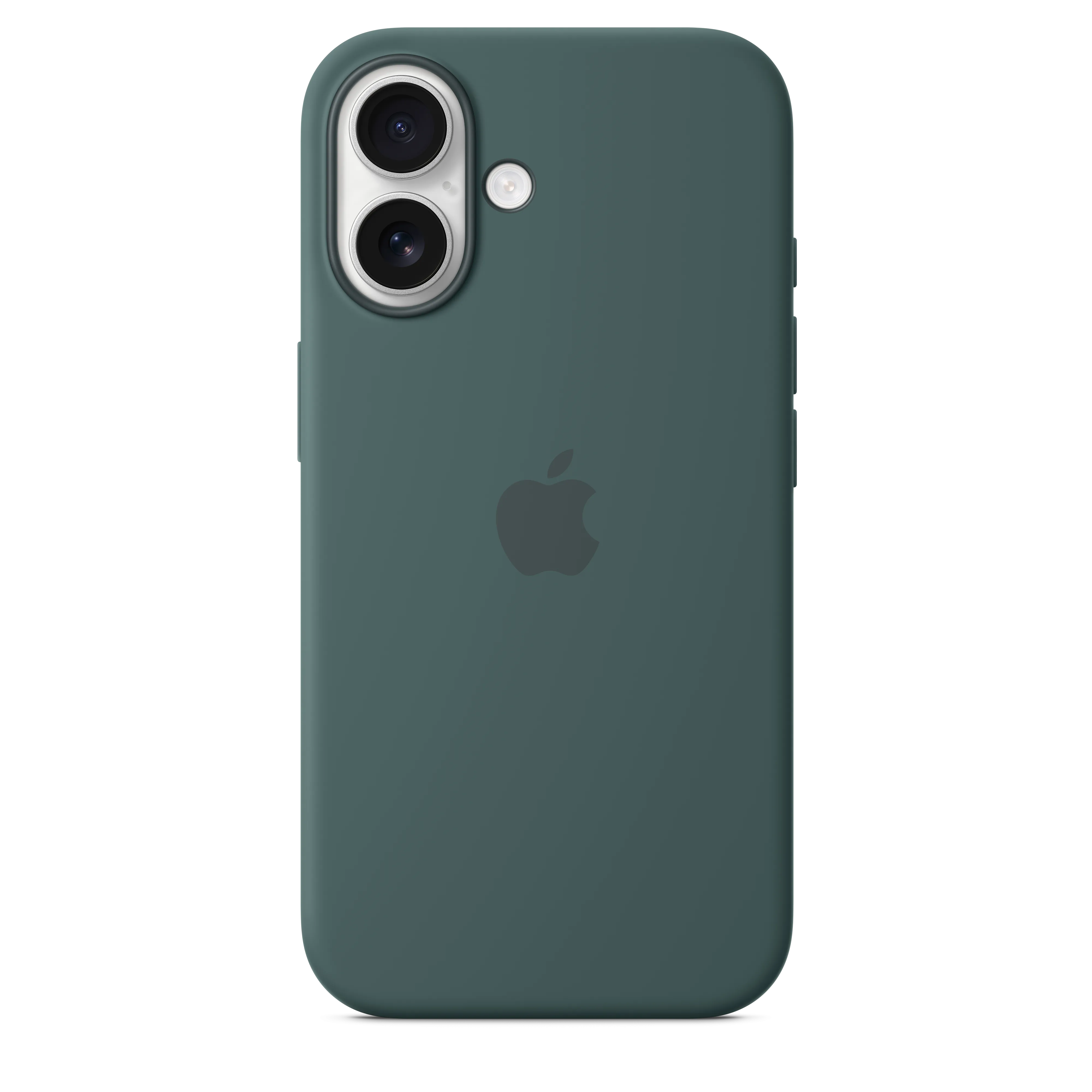 iPhone 16 Silicone Case with MagSafe - Lake Green