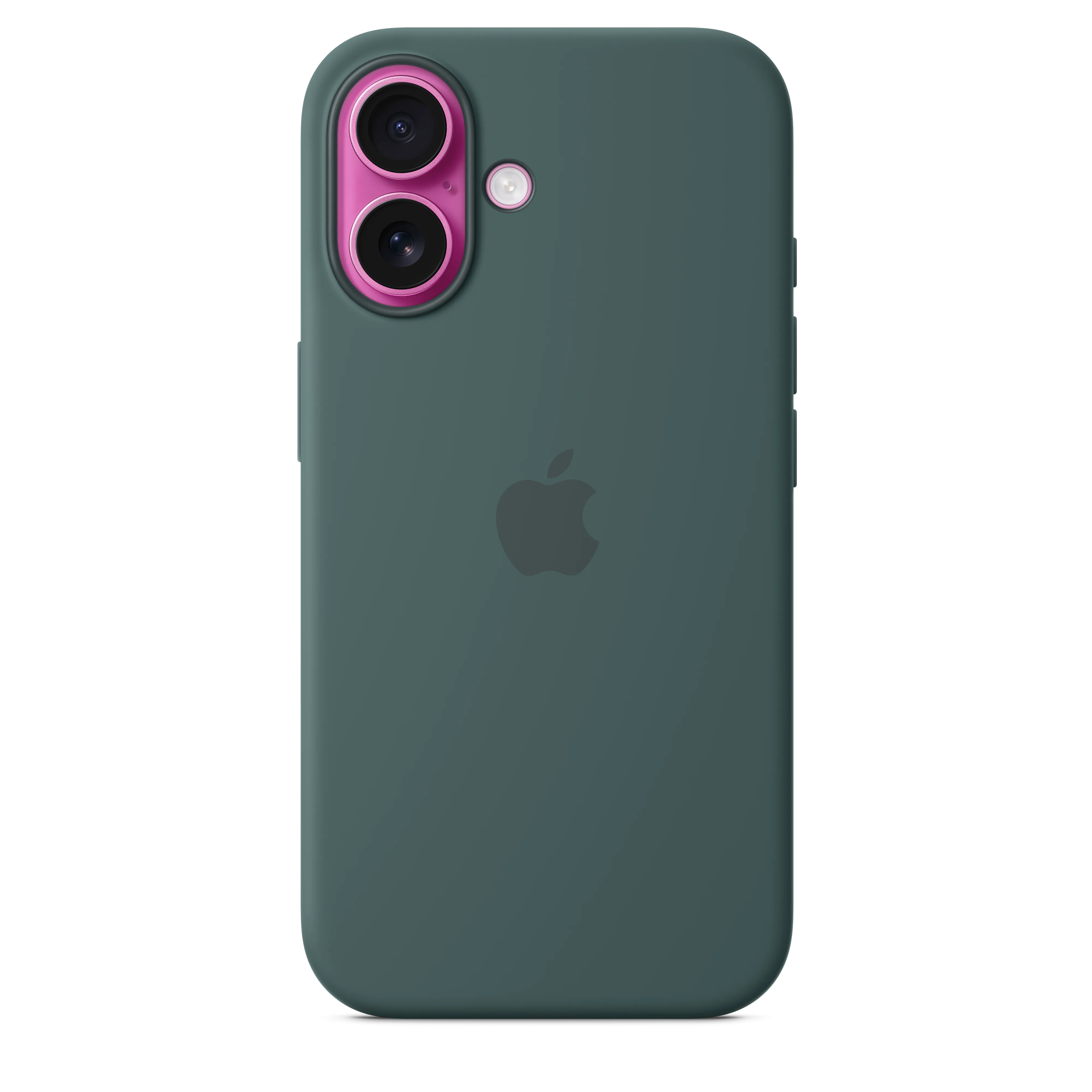 iPhone 16 Silicone Case with MagSafe - Lake Green