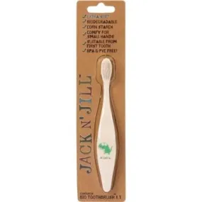 JACK N' JILL Children Biodegradable Toothbrush Dino