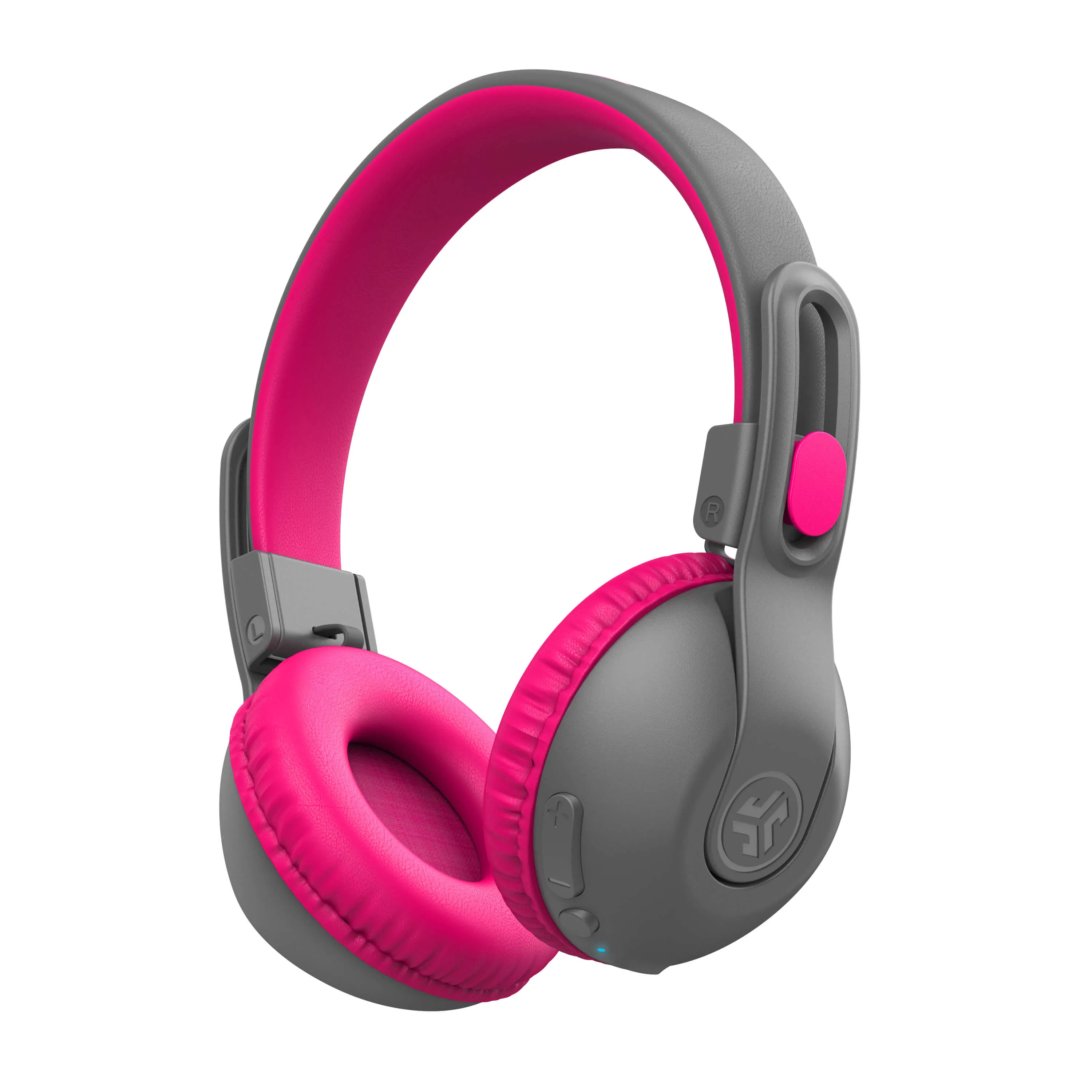 JBuddies Studio 2 Wireless Kids Headphones Pink/Gray